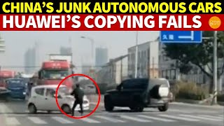 Chinas Autonomous Cars Are A Joke Huawei’s Copying Fails [upl. by Annohsal268]