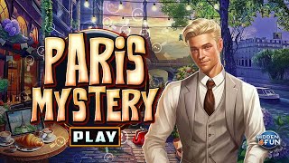 hidden4fun Paris Mystery free online hidden object game [upl. by Hitchcock]