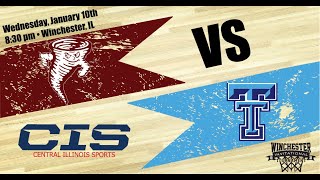 GriggsvillePerry vs Triopia  High School Boys Basketball [upl. by Esinej]