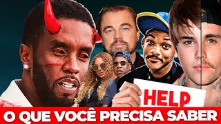 Entenda o CASO DIDDY VAZA LISTA DE CELEBRIDADES envolvidas e Vítimas Vazam vídeos inéditos [upl. by Ole]