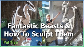 Fantastic Beasts and how to sculpt them  Our Dragon Timelapse [upl. by Ninehc]