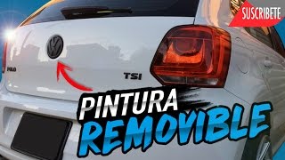 COMO PINTAR EMBLEMAS Y LETRAS CON CUSTOM WRAP O PLASTIDIP [upl. by Sublett]