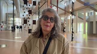 Leonor Antunes Artist CAM Gulbenkian Lisbon September 2024 [upl. by Orenid50]