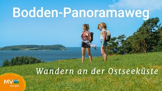 Der BoddenPanoramaweg auf der Insel Rügen – Wandern zwischen Ostsee und Bodden [upl. by Hplodur722]