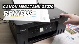 Review of the Canon PIXMA MegaTank G3270 [upl. by Palumbo862]