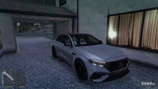 Gta5 Mercedes Benz E53 AMG 2025 hybrid night drive [upl. by Loginov]