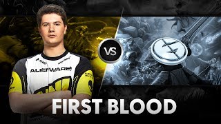 First Blood by Puppey vs EG  ESL One Frankfurt [upl. by Oderfodog228]