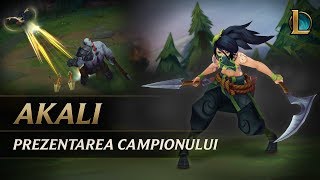 Prezentarea campionului Akali  Gameplay – League of Legends [upl. by Ailahs754]