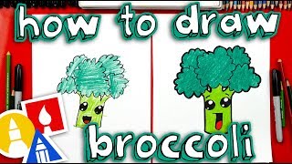 How To Draw Funny Broccoli [upl. by Turtle]