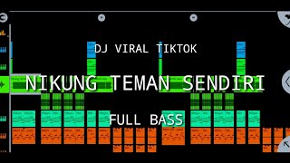 DJ NIKUNG TEMAN SENDIRI Rafik Ibrahim Remix DJ VIRAL TIKTOK FULL BASS 2022NEWRMX💃 [upl. by Lohcin]