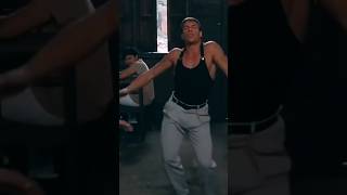 Jean Claude Van Damme Dancing status🕺fightscene kickboxer jeanclaudevandamme [upl. by Sad58]