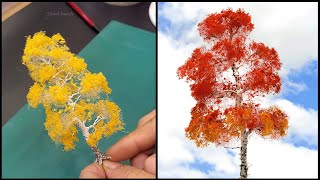 How to make a STUNNING Tree for Diorama  Simple and easy [upl. by Siahc]