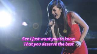 Christina Grimmie  The Voice  How To Love Lyrics [upl. by Liana]