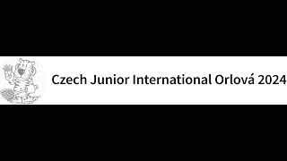 Czech Junior International Orlova 2024 day 2 Court 3 [upl. by Chemaram]