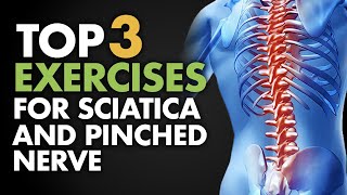 Top 3 Exercises for Sciatica and Pinched Nerve [upl. by Dielu]