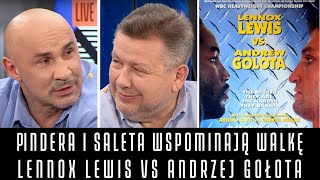 LENNOX LEWIS VS ANDRZEJ GOŁOTA  NASZE WIELKIE WALKI 7 [upl. by Dedie]