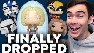 New Funko Pops amp Updates Anime Attack On Titan Star Wars Marvel Nickelodeon Disney [upl. by Atikihc714]