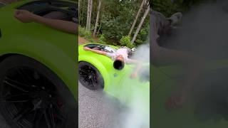 HE GOT COOKED BY MY HELLCAT ENGINE😂🔥 shorts mustwatch [upl. by Letsirk]