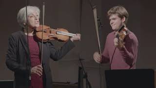 VIOLIN masterclass by Miriam FRIED  Mozart Concerto No 5 in A Major 1st movement [upl. by Ynos]