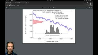 1002T  Simple calibration of an individual 14C date [upl. by Atteloj]