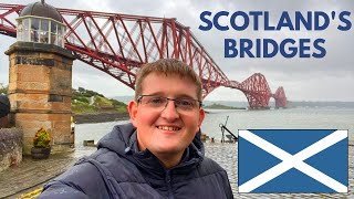 Scotlands Incredible Bridges Forth Bridges amp The Queensferry Crossing Viewpoints [upl. by Htiel]