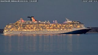 Carnival Legend at Baltimore [upl. by Patten]