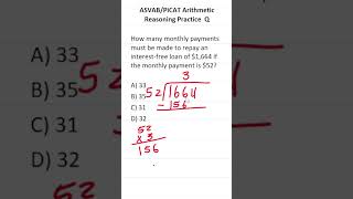 ASVABPiCAT Arithmetic Reasoning Practice Test Q Long Division acetheasvab with grammarhero [upl. by Sallie352]