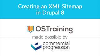 Lesson 7 Creating an XML Sitemap in Drupal 8 [upl. by Gentilis]