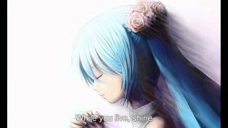 Hatsune Miku Dark  Epitaph of Seikilos English Subtitles [upl. by Corsiglia]