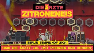 Die Ärzte  Zitroneneis 24082024 Berlin Tempelhof [upl. by Llemert168]