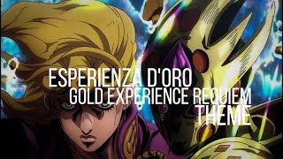 Esperienza Doro  Gold Experience Requiem theme Jojo bizarre adventure OST  1 hour [upl. by Anuat]