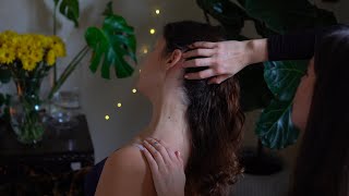 ASMR ❤️ Improved Quality ❤️ Light Touch Massage Tingly Whispers Scalp Play and MicroAttention [upl. by Uhile246]