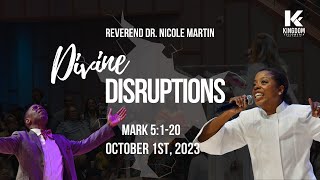 Divine Disruptions  RevDrNicole Martin  Kingdom Fellowship AME [upl. by Alyakcm]