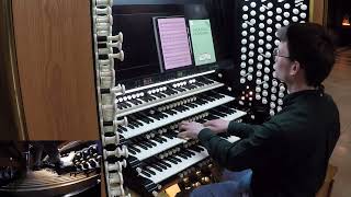 Alfred Hollins A Trumpet Minuet Liverpool Cathedral Organ [upl. by Dominica]