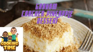 Graham Cracker Pineapple Pie [upl. by Dnalel]