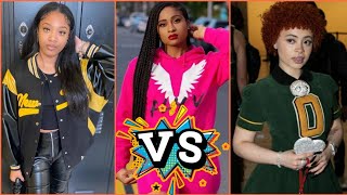 Miya Nevaeh VS Kinigra Deon VS Ice Spice  Lifestyle  Comparison  Interesting Facts [upl. by Ryhpez140]