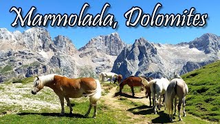 Marmolada Dolomites Italy [upl. by Osithe937]