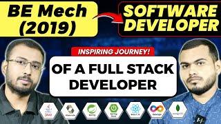 How to Become Full Stack Developer from Mechnical Enginnering BTech  JTC Student Review [upl. by Ossy]