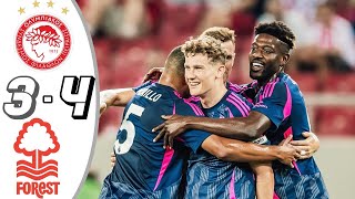 Nottingham Forest vs Olympiacos43 All Goals amp Highlights  Friendly Match 2024 [upl. by Nirb849]