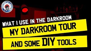 FILM PHOTOGRAPHY DARKROOM TOUR [upl. by Ayanahs]