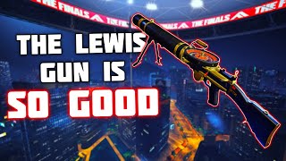 The Lewis Gun is SO GOOD in THE FINALS [upl. by Winstonn]