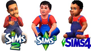 ♦ Infants vs Toddlers ♦ Sims 4  Sims 3  Sims 2 [upl. by Attenoj]