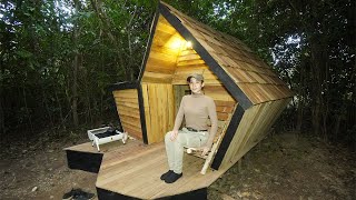 Building Complete DUGOUT Bushcraft Shelter Start to Finish [upl. by Akirre]