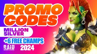 🎁🔥6 FREE Champions  Rathalos amp 💎Million Silver 💰 Raid Shadow Legends PROMO CODE [upl. by Emsmus]