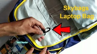 Skybags FootLoose Backpack Full Review  The Best BagPack Under 2000 Rs  Hindi  Tech Render [upl. by Marney]