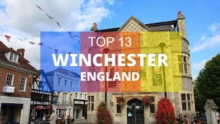 Top 13 Best Tourist Attractions in Winchester  England [upl. by Suaeddaht679]