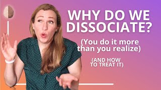 Dissociation Depersonalisation and Derealization  How to Come Back When You Dissociate [upl. by Ueih]