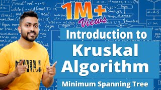 L48 Kruskal Algorithm for Minimum Spanning Tree in Hindi  Algorithm [upl. by Yhtir466]