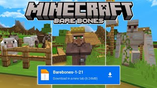 BAREBONES TEXTURE PACK  MCBE 121 [upl. by Gentilis45]