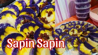 SAPIN SAPIN KAKANING PINOYKakanin recipe [upl. by Pearman]